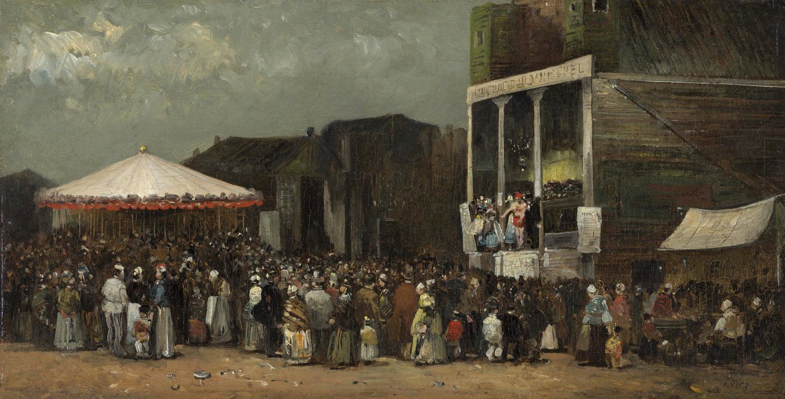 El Museo del Prado incorpora ‘Feria francesa’ de Francisco Oller