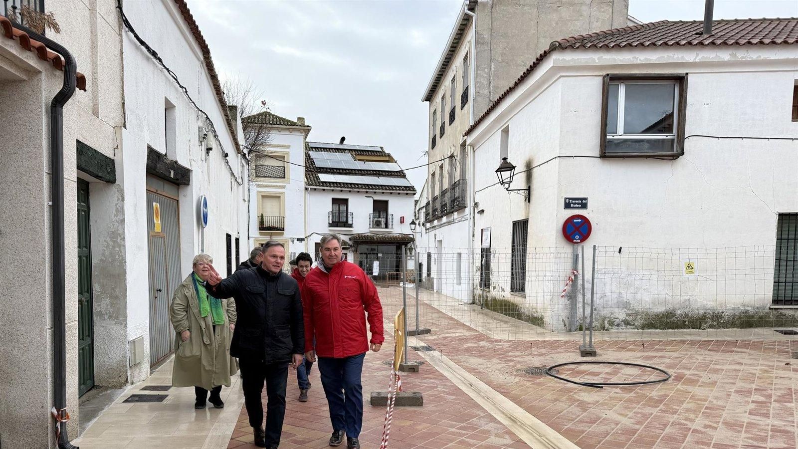 La Comunidad rehabilitará la calle San Andrés de Fuentidueña de Tajo
