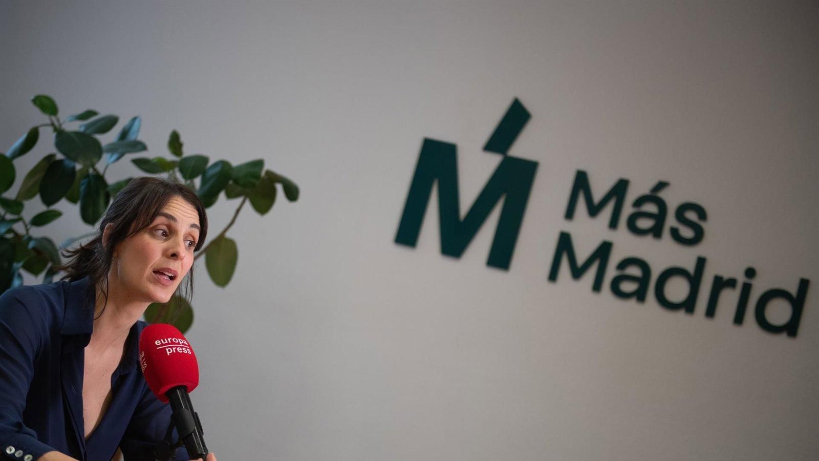 Rita Maestre quiere ser candidata de Más Madrid en 2027: “Quiero ser alcaldesa de Madrid”