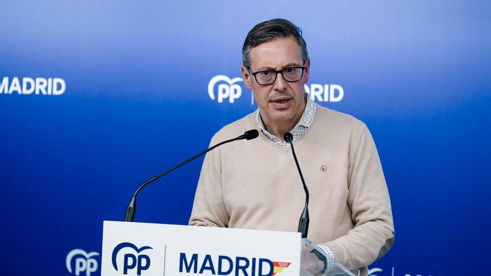 Alfonso Serrano (PP) acusa a Sánchez de generar “dudas” sobre la limpieza electoral