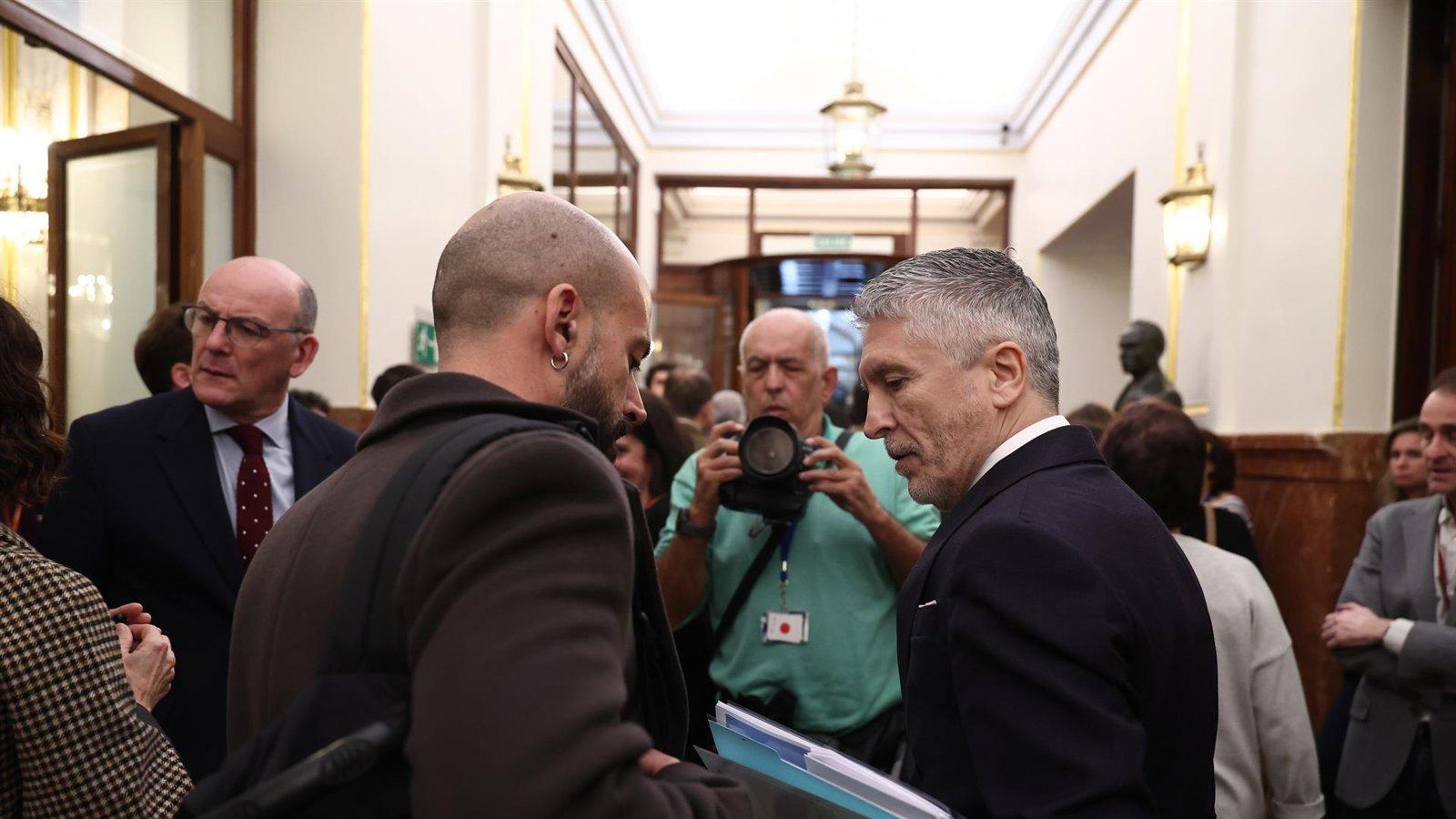 El sindicato CEP convoca una protesta ante Interior para exigir la dimisión de Marlaska tras la renuncia del DAO