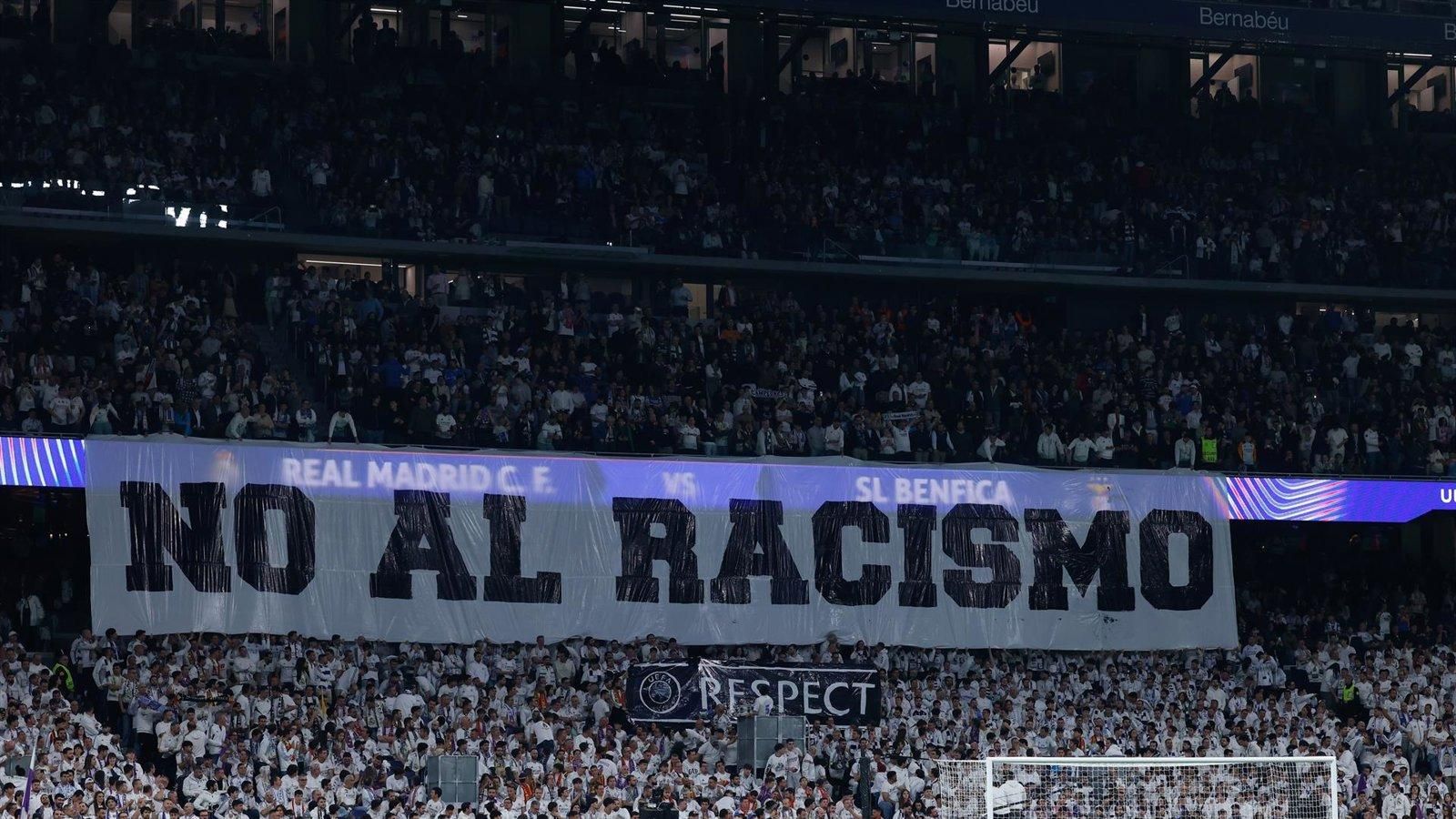 La UEFA sanciona al Real Madrid por el saludo nazi de un aficionado en el Santiago Bernabéu