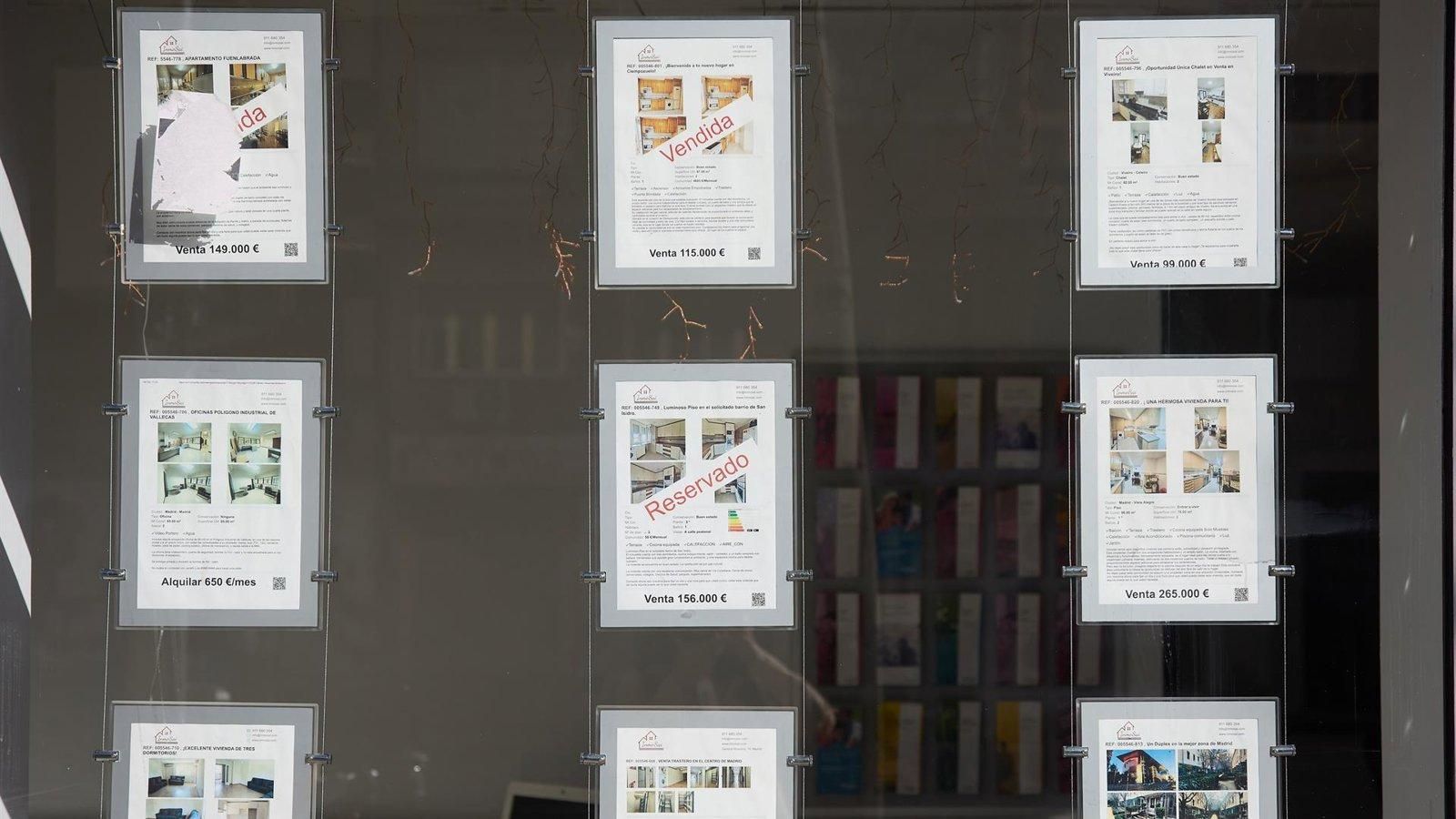 El precio de la vivienda usada en la Comunidad de Madrid sube un 17,5% y alcanza los 4.640 euros por metro cuadrado