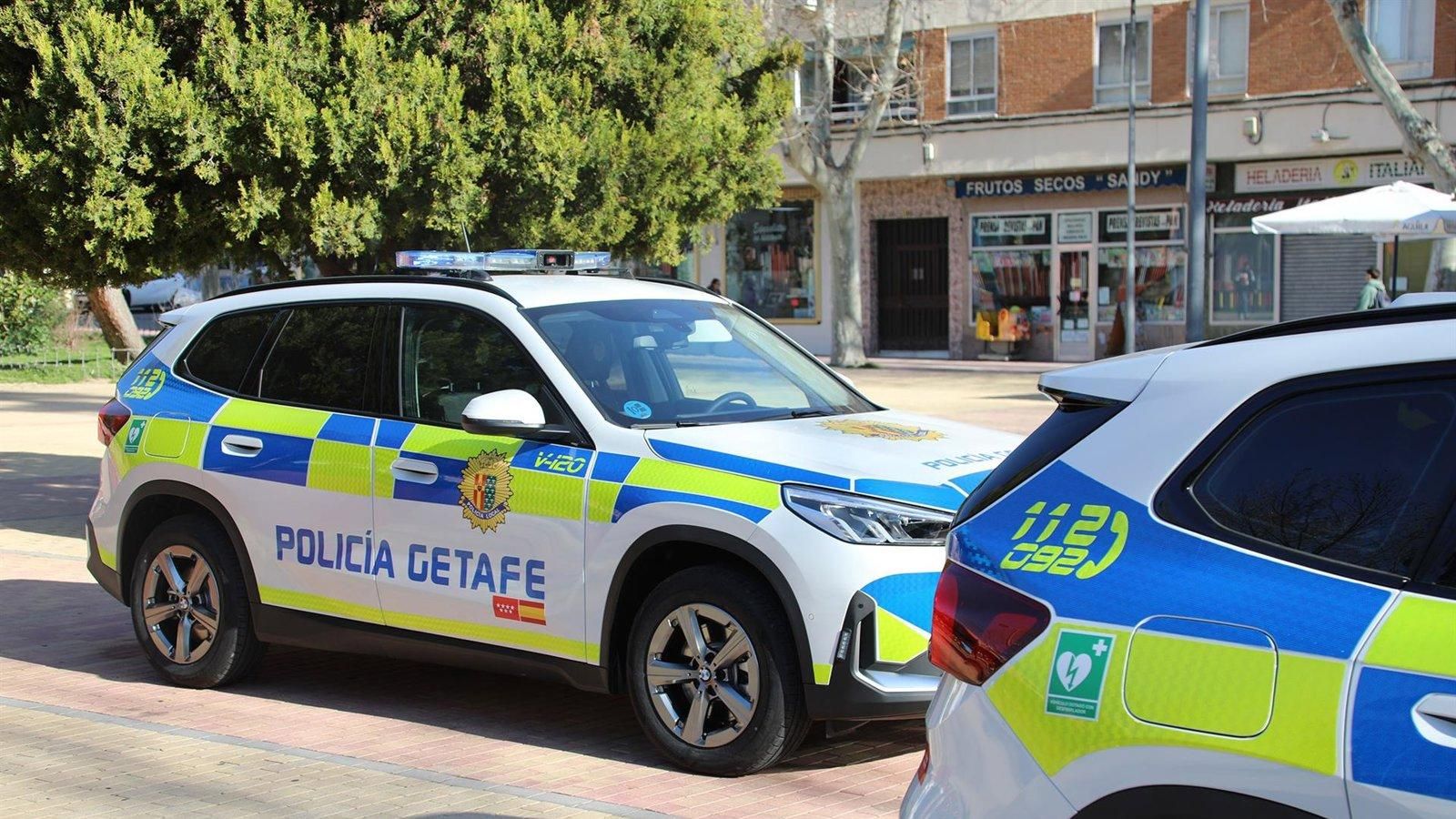 La Policía Local de Getafe incorpora cinco vehículos híbridos con autonomía eléctrica
