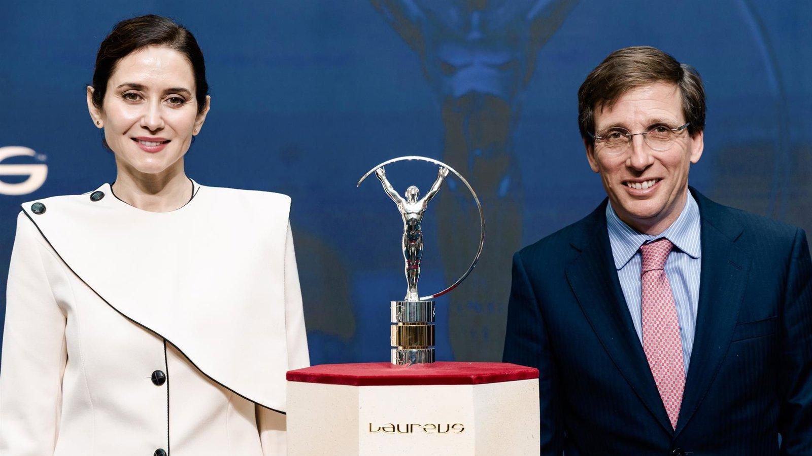 Madrid celebra el “match perfecto” con los Premios Laureus y promete su mejor versión el 20 de abril