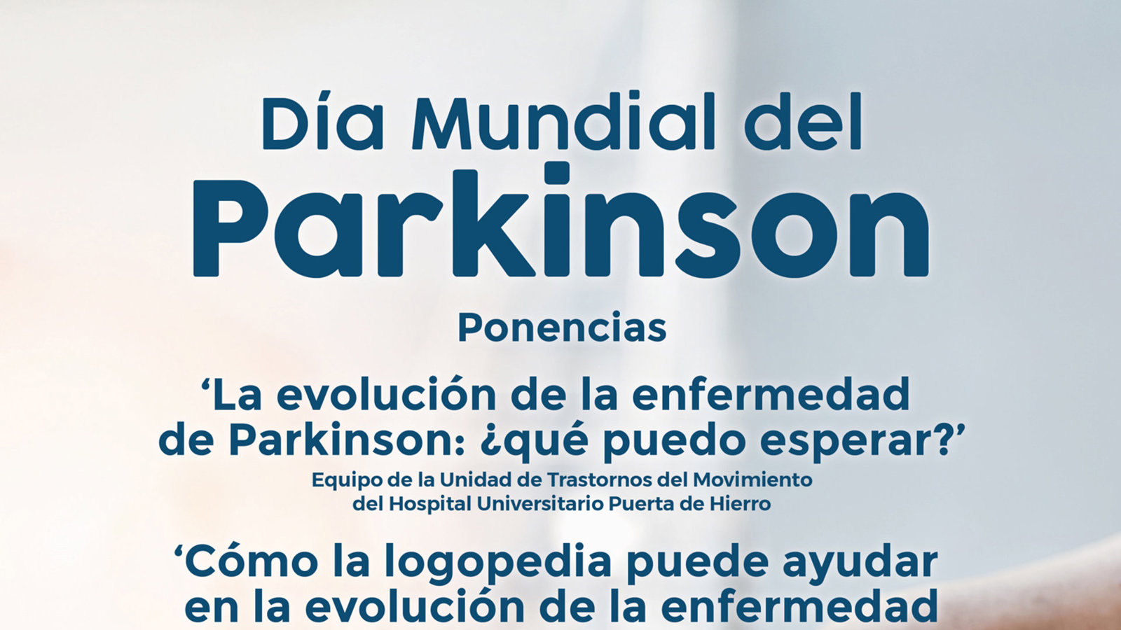 Pozuelo.- La ciudad conmemora el Día Mundial del Párkinson con una jornada sobre la evolución de la enfermedad