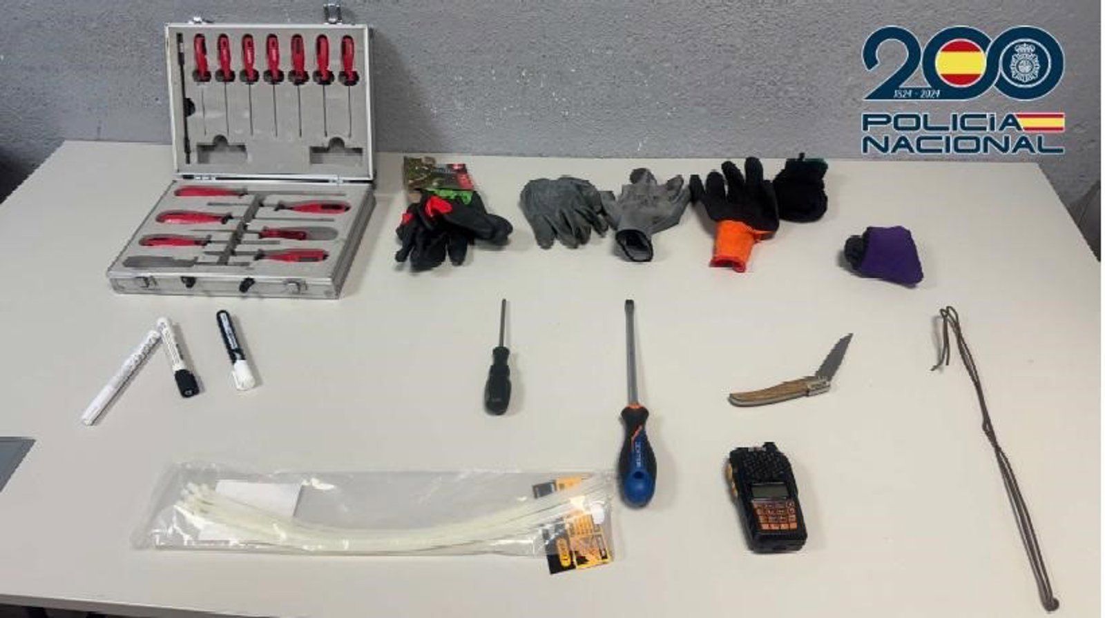 Detenidos cinco individuos por robos con fuerza en domicilios durante Semana Santa