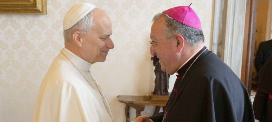 El obispo de Getafe se reúne con el Papa León XIV en el Vaticano