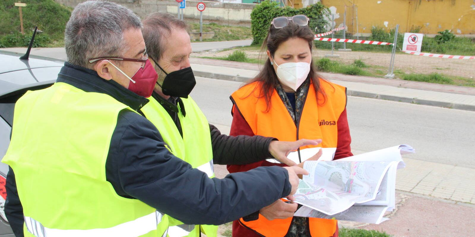 Prosiguen las obras de la nueva red de drenaje urbana perimetral incluida en el Plan Sanea en Arganda