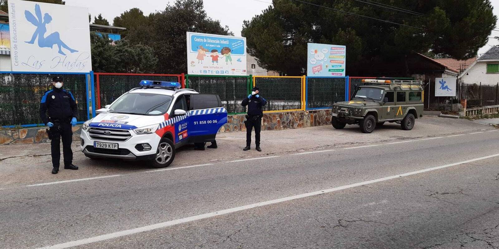 La Concejalía de Seguridad de Galapagar elogia el trabajo de la Policía Local