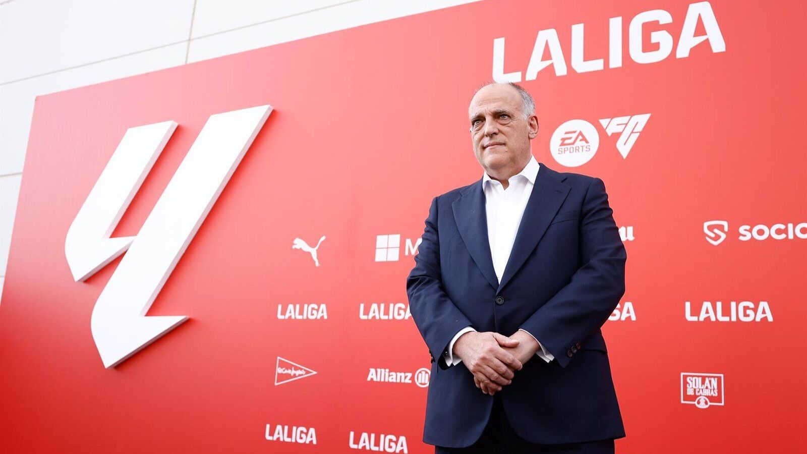 Javier Tebas: "Nos falta ese paso final para acabar con la piratería de forma masiva"