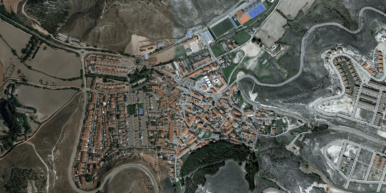 Calcinada una vivienda en Villalbilla tras un incendio