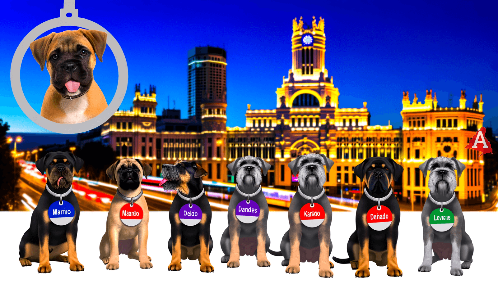 Tendencias e inspiración para nombres de perro en Madrid